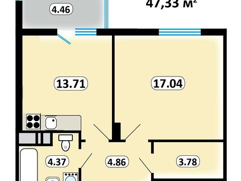квартира за адресою Академіка Заболотного вул., 15-Б