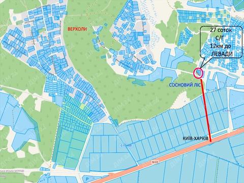 участок по адресу Соснова