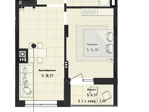квартира по адресу Брюховицкая ул., 35
