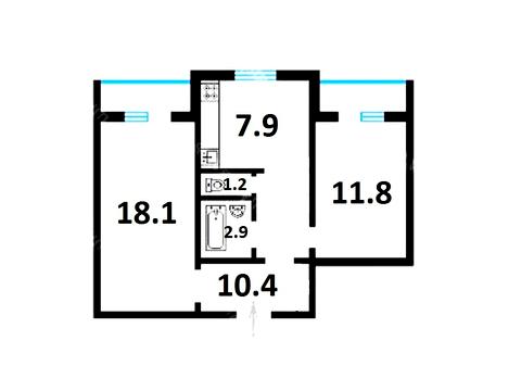 квартира за адресою Петра Григоренка просп., 36
