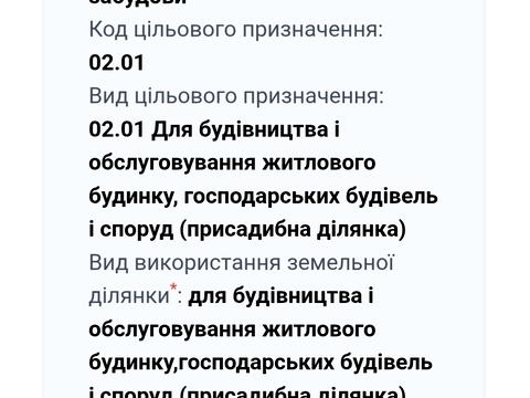 ділянка за адресою Виноградна