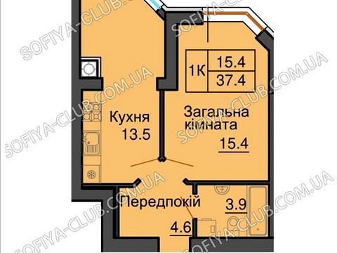 квартира за адресою Клубна вул., 12а