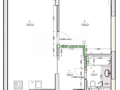 квартира по адресу Вильгельма Котарбинского ул. (Миколи Кравченка), 24