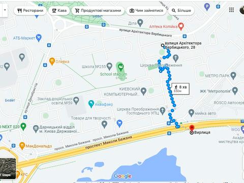 квартира за адресою Архітектора Вербицького вул., 28