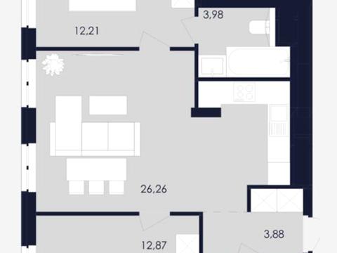 квартира по адресу Героев Майдана ул., 5