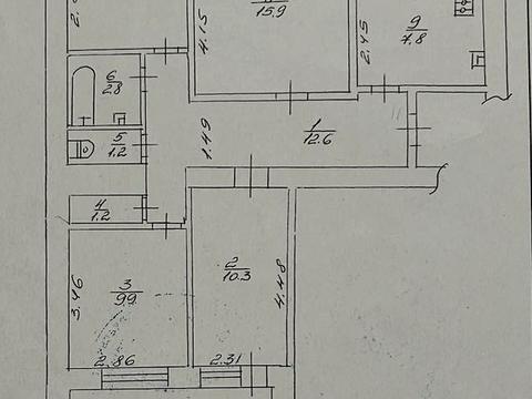 квартира по адресу Новопречистенская ул. (Сєдова), 82