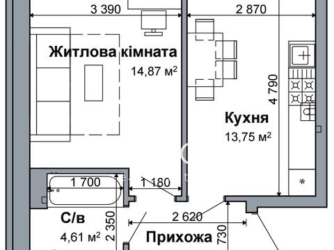 квартира по адресу Грушевского пер., 20