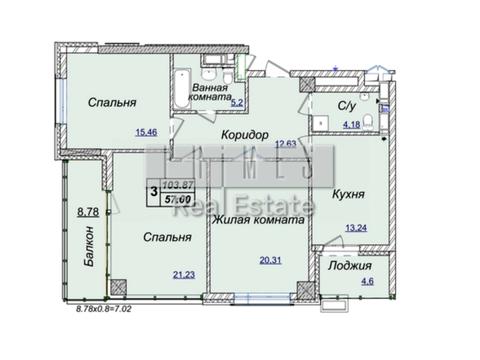 квартира по адресу Андрея Верхогляда ул. (Михайла Драгомирова), 20