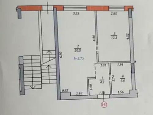 квартира по адресу Героев Майдана ул., 1