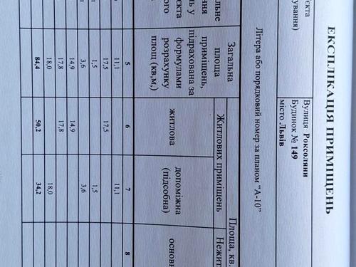 квартира за адресою Роксоляни вул., 149