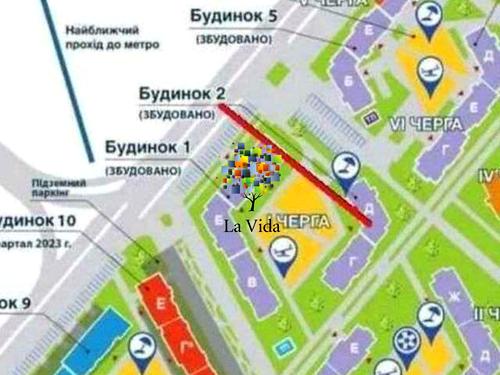 квартира за адресою Олеся Бердника вул., 1-В