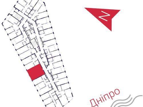 квартира за адресою Київ, Дніпровська набережна вул., 15-Є