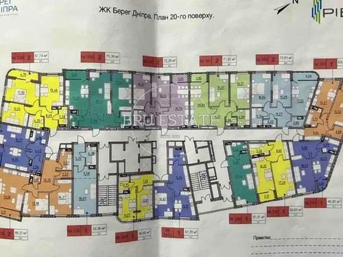 квартира за адресою Дніпровська набережна вул., 17