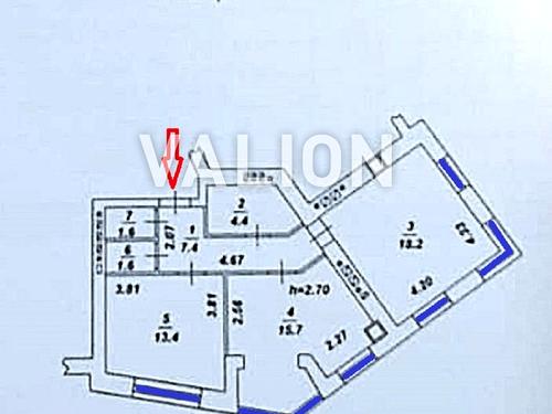 квартира по адресу Героев Небесной Сотни просп., 16/1