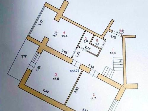 квартира по адресу Чернигов, Белова Генерала ул., 37А