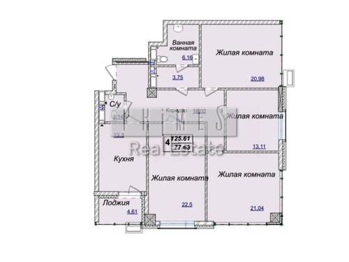 квартира по адресу Андрея Верхогляда ул. (Михайла Драгомирова), 17-В