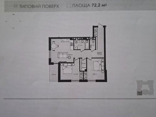 квартира за адресою Данила Галицького вул., 2