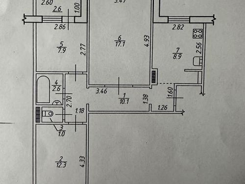 квартира по адресу Ивана Миколайчука ул., 17