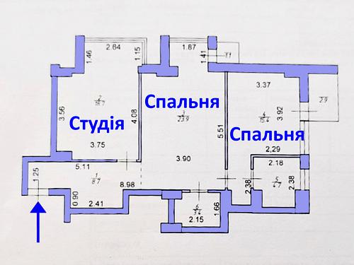 квартира за адресою Ленкавського вул., 34 к5