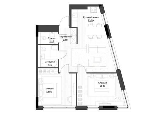 квартира за адресою Берковецька вул., 6