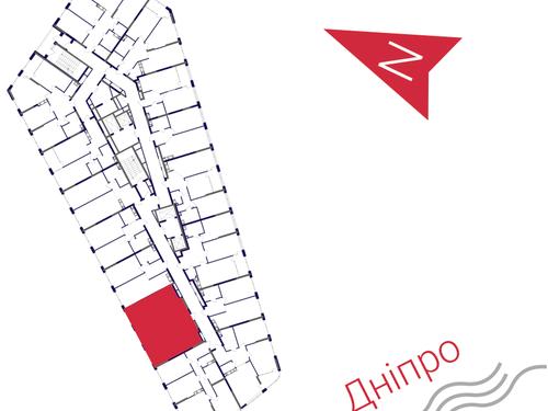 квартира за адресою Дніпровська набережна вул., 15-Є