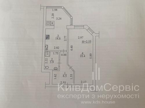 квартира по адресу Леси Украинки ул., 28