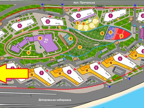 квартира за адресою Київ, Дніпровська набережна вул., 15-Є
