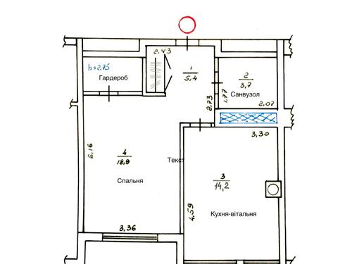 квартира за адресою Юнацька вул., 1