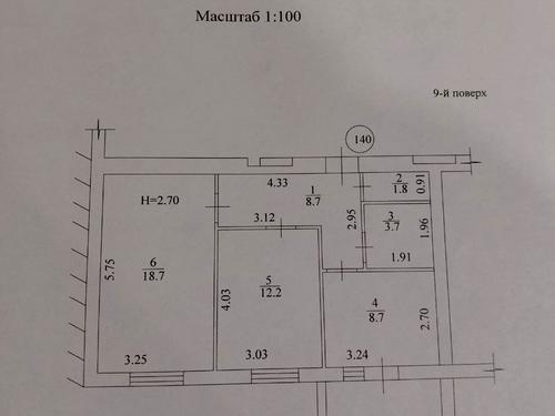 квартира за адресою Домобудівельна вул., 13