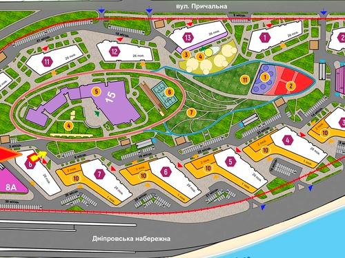 квартира за адресою Дніпровська набережна вул., 15-Є