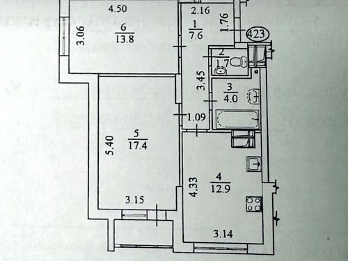 квартира за адресою Драгоманова вул., 10
