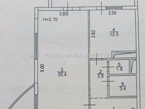 квартира по адресу Николая Руденко бульв. (Кольцова), 14-Д