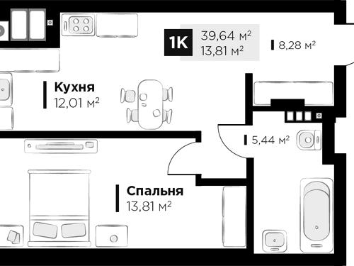 квартира по адресу Героїв Крут ул., 5
