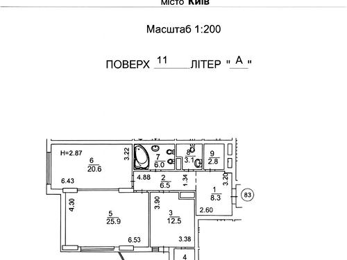 квартира за адресою Глибочицька вул., 32-А