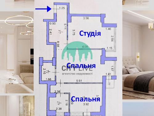 квартира за адресою Ленкавського вул., 34 к5