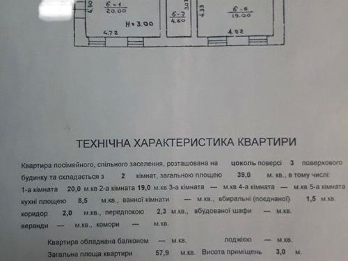 квартира за адресою Парфановичів вул., 3