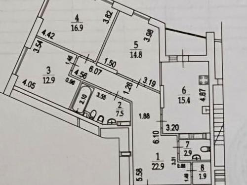 квартира по адресу Никольско-Слободская ул., 15