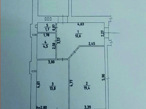 квартира по адресу Вергая, 59