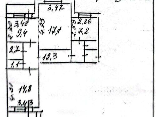 квартира по адресу Героев Днепра ул., 14а