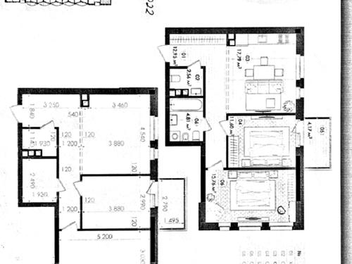 квартира по адресу Дегтяревская ул., 17 к2