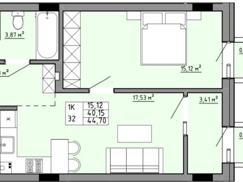 квартира по адресу Филиппа Орлика ул., 4