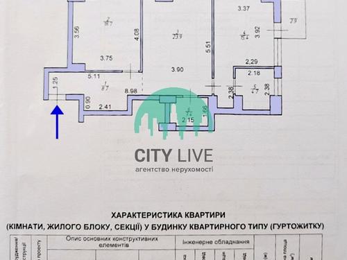 квартира за адресою Ленкавського вул., 34 к5
