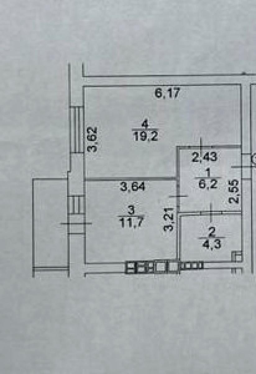 1-кімнатна квартира за адресою (площа 43 м²) - Atlanta.ua - фото 25