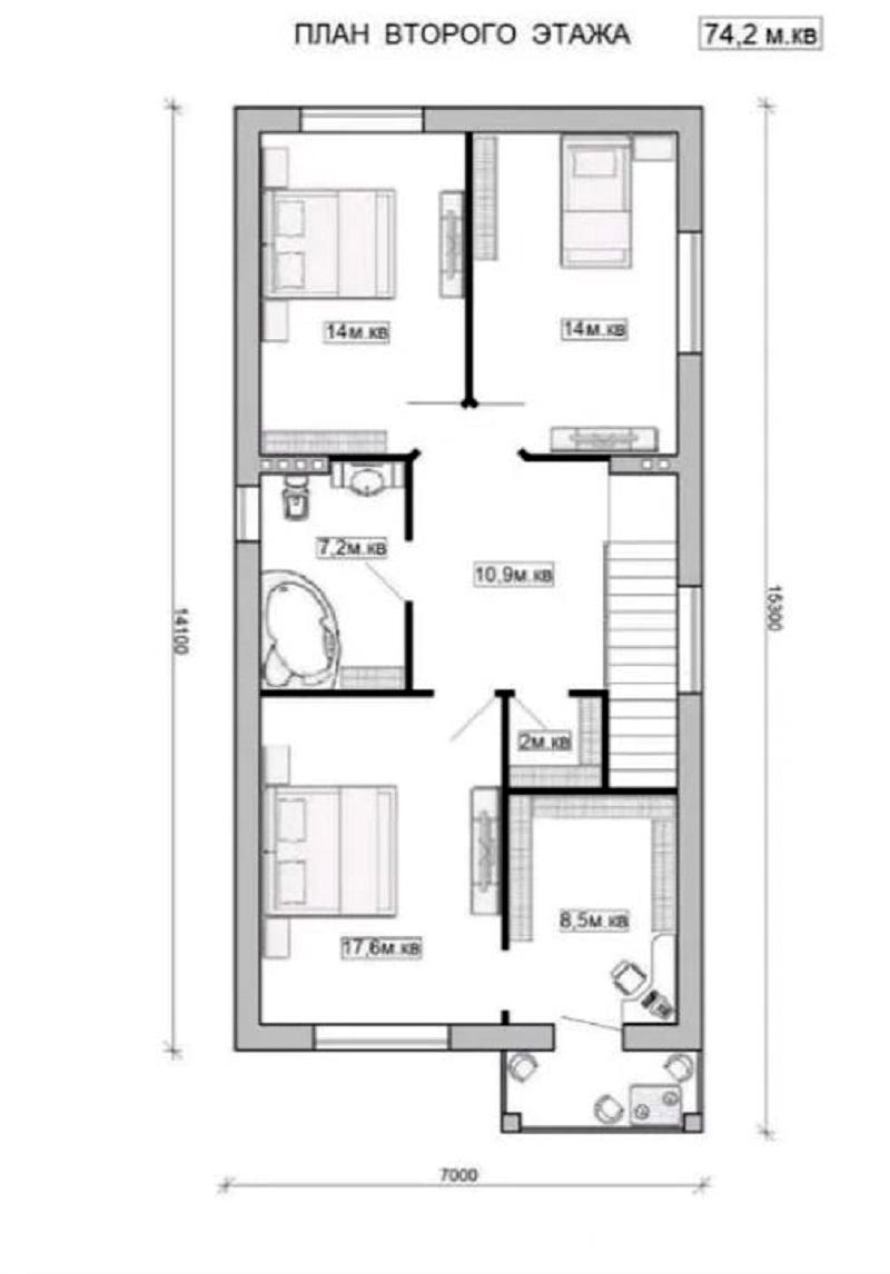 House by the address st. Mock (area 160 m²) - Atlanta.ua - photo 8