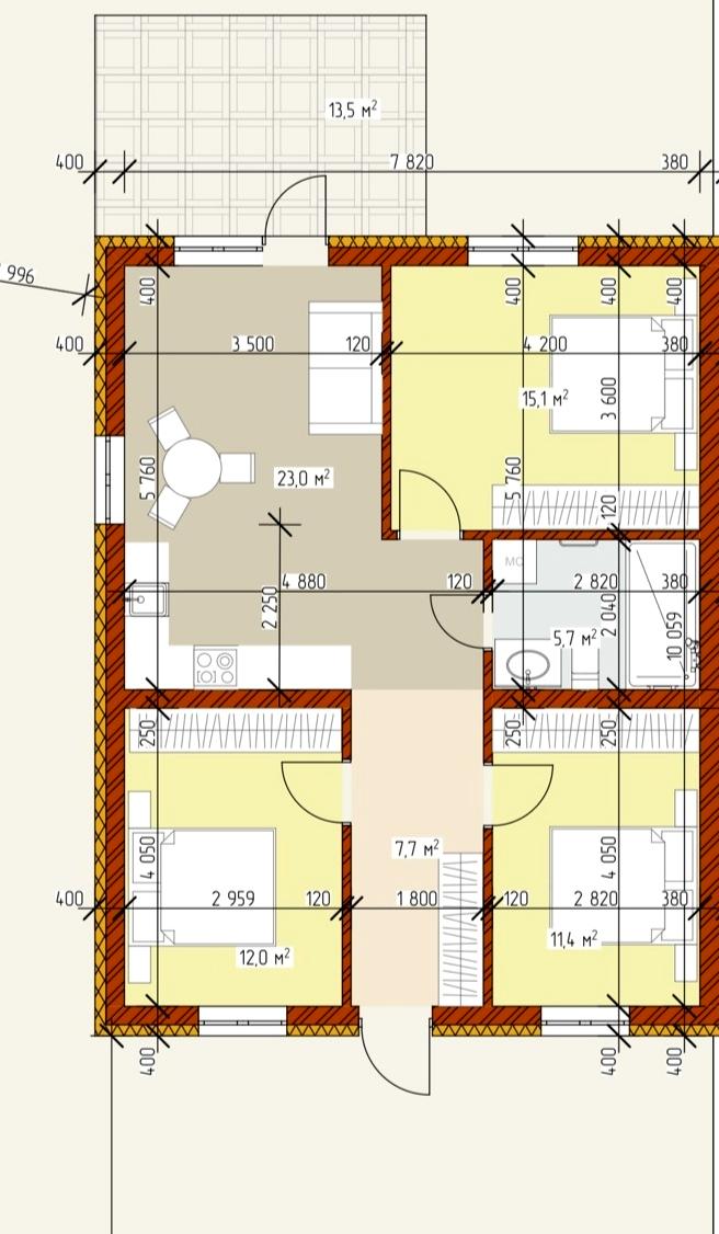 House by the address st. Pokrovskaya (area 75 m²) - Atlanta.ua - photo 8