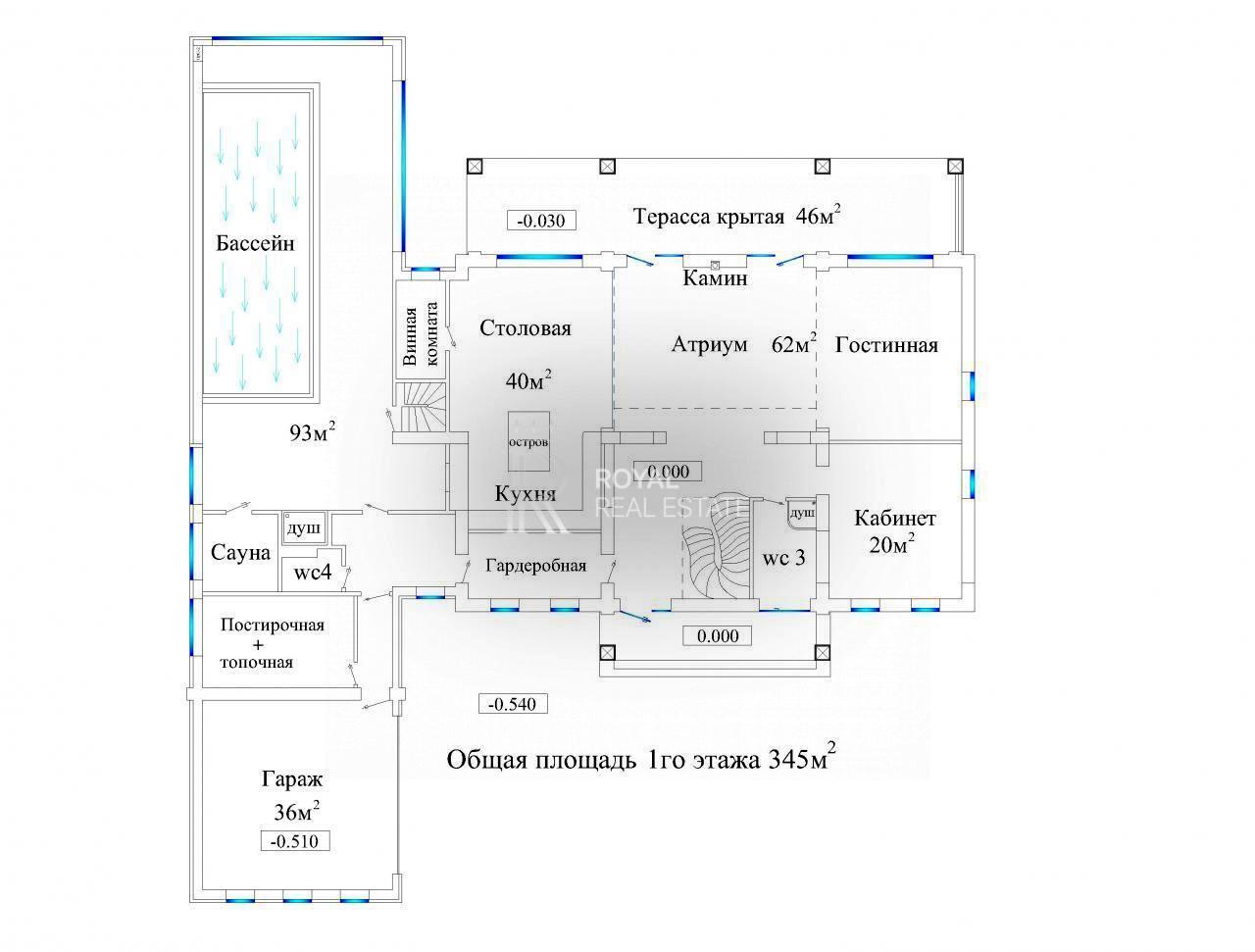 House by the address (area 570 m²) - Atlanta.ua - photo 47