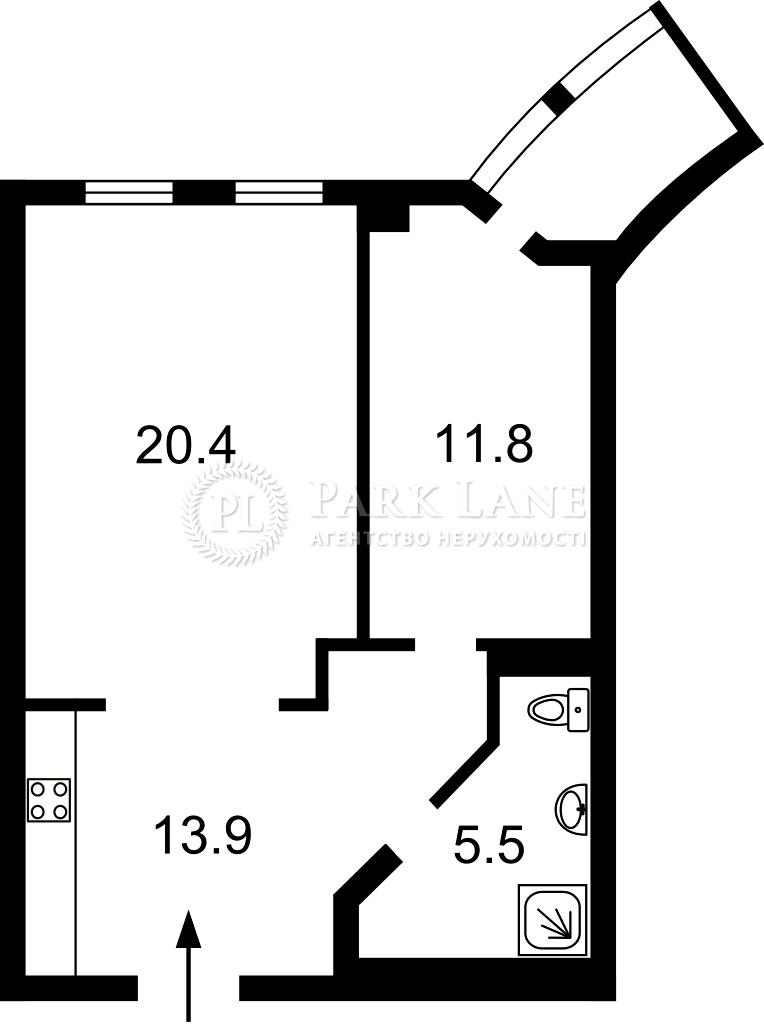 1-комнатная квартира по адресу ул. Чешская (площадь 52 м²) - Atlanta.ua - фото 17