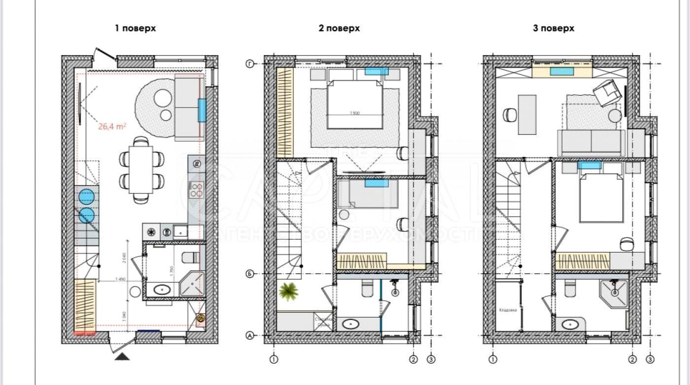 House by the address st. Maltseva (area 121 m²) - Atlanta.ua - photo 16