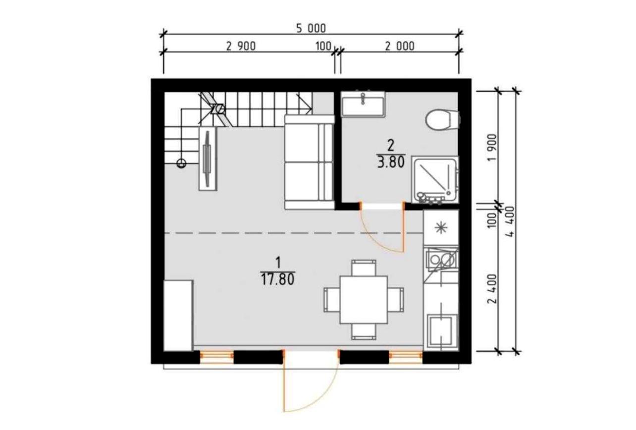Будинок за адресою вул. Хутірська (площа 36 м²) - Atlanta.ua - фото 11