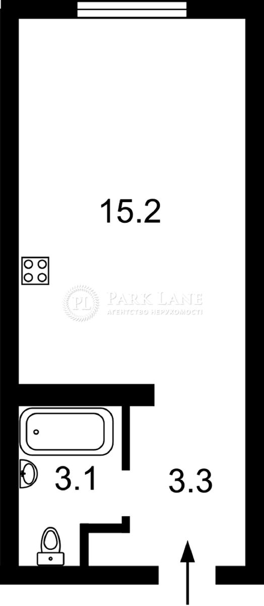 1-кімнатна квартира за адресою (площа 21,6 м²) - Atlanta.ua - фото 8